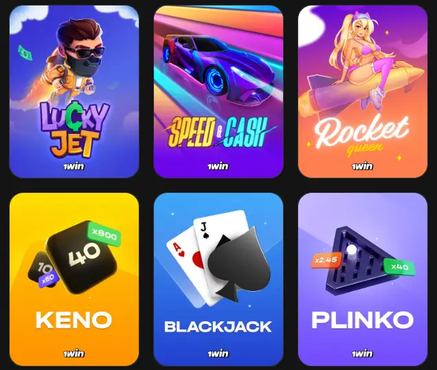 1win Casino Games